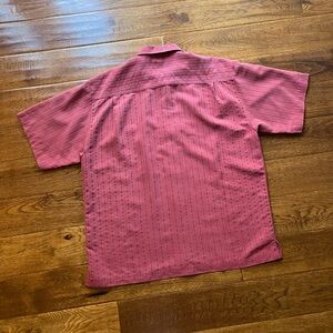 Men's Red Striped Shirt
